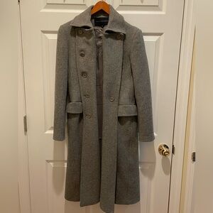 Gray wool coat from French Connection (Small)